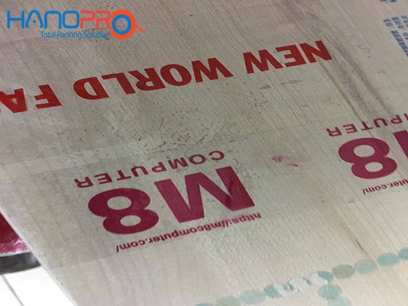 Producing logo printing tape